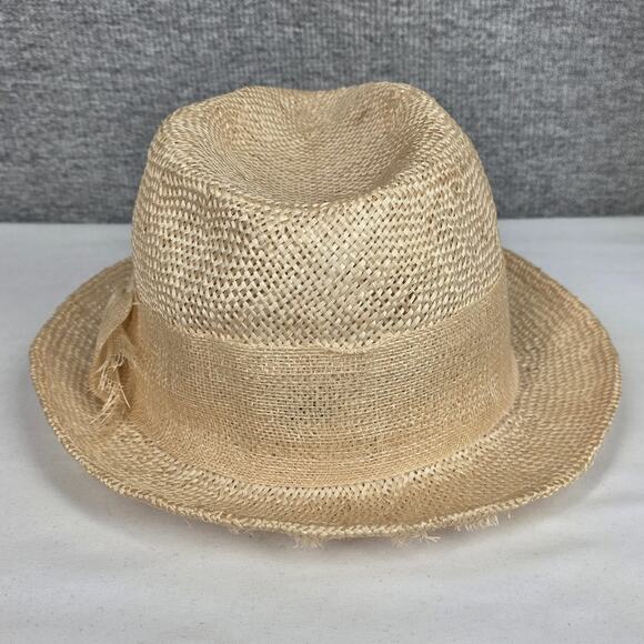 LAUREN RALPH LAUREN WOMEN’S STRAW FEDORA – NATURAL WOVEN STYLE WITH RIBBON BAND main image 8